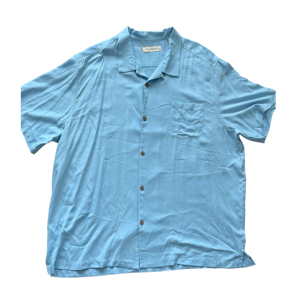 Tommy Bahama Light Blue Casual Button Down Shirt